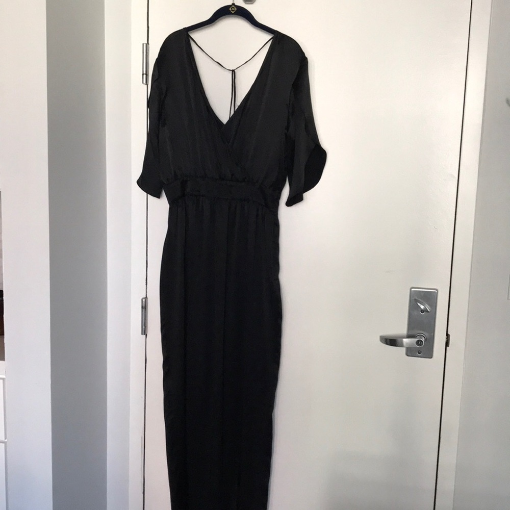 Long Silk Dress. Size 10. 100% Silk. Like New.